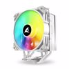 Fotografija izdelka SHARKOON CPU A40 RGB WHITE AIR COOLER 120mm PWM 220W procesorski hladilnik