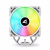 Fotografija izdelka SHARKOON CPU A40 RGB WHITE AIR COOLER 120mm PWM 220W procesorski hladilnik