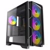 Fotografija izdelka ANTEC AX1000 Midi-ATX ARGB okno gaming črno ohišje