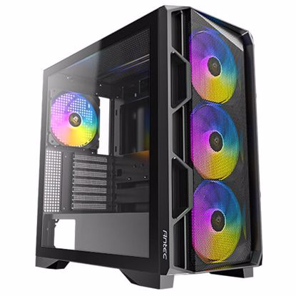 Fotografija izdelka ANTEC AX1000 Midi-ATX ARGB okno gaming črno ohišje