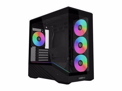 Fotografija izdelka Računalniško ohišje Lian Li Vector V100 MINI, Micro-ATX, kaljeno steklo, črno