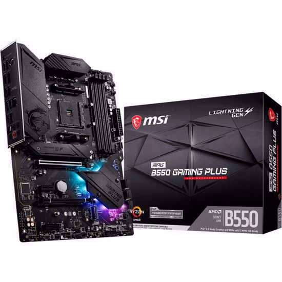 Fotografija izdelka MSI MPG B550 GAMING PLUS, AM4, DDR4