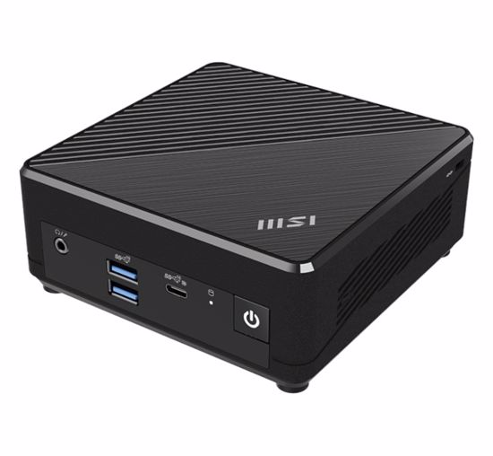 Fotografija izdelka Mini namizni računalnik MSI Cubi N ADL S-225BEU Intel N100 / 8GB / 256GB SSD / WiFi 5 + BT 5.0 / 2x1Gbps / Windows 11 Home / črn