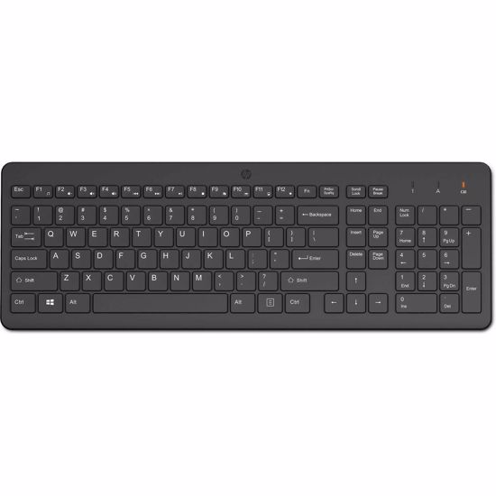 Fotografija izdelka Tipkovnica HP 220 brezžična črne barve