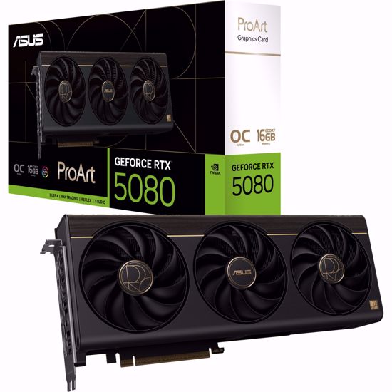 Fotografija izdelka Asus GeForce RTX 5080 PROART OC 16GB GDRR7 (DLSS 4, 3x DisplayPort, 2x HDMI 2.1)