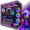 Fotografija izdelka @Gamer-II Ryzen9 9900X | 32GB DDR5 | SSD 2TB  NVMe | RTX 5070Ti-16GB | Vodno hlajenje | Windows 11 | Gaming namizni
