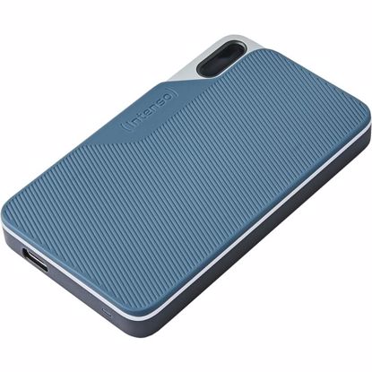 Fotografija izdelka Intenso 1TB SSD TX100 500MB/s USB 3.2 Gen1x1 zunanji disk - modra