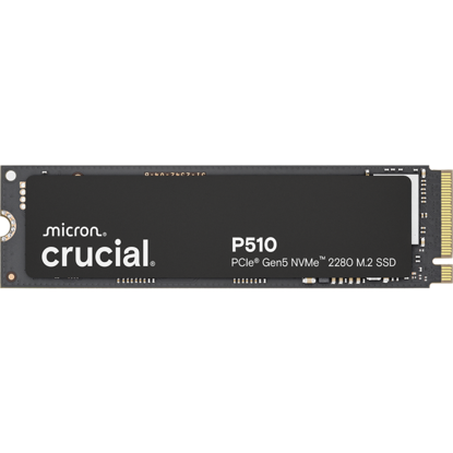Fotografija izdelka Crucial P510 2TB PCIe Gen5 NVMe 2280 M.2 SSD