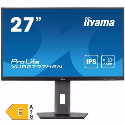 Fotografija izdelka IIYAMA ProLite XUB2797HSN-B2 68,6cm (27") FHD IPS 100Hz HDMI/DP/USB-C zvočniki črn monitor