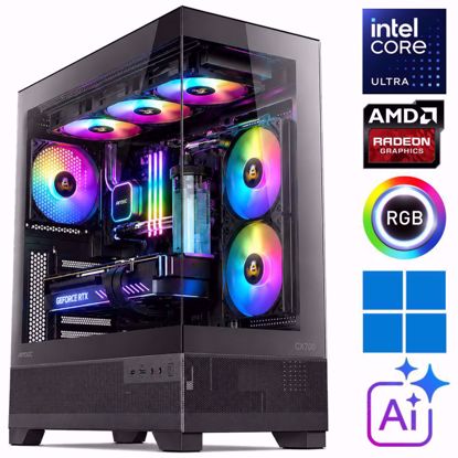 Fotografija izdelka iGamer-II Ultra 7-265KF | 32GB DDR5 | SSD 2TB NVMe | AMD RX9060XT-16GB | Vodno hlajenje | Windows 11 | Gaming namizni