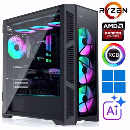 Fotografija izdelka @Gamer Ryzen9 9900X | 32GB DDR5 | SSD 2TB  NVMe | AMD RX9070-16GB | Windows 11 | Gaming namizni