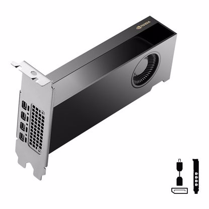 Fotografija izdelka PNY RTX 2000 Ada Generation 16GB DDR6 ECC (VCNRTX2000ADA-PB) low profile profesionalna grafična kartica