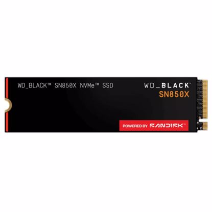 Fotografija izdelka WD Black SN850X 1TB M.2 PCIe 4.0 NVMe SSD WDS100T2X0E