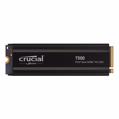 Fotografija izdelka CRUCIAL T500 1TB M.2 PCIe 4.0 NVMe s hladilnikom SSD CT1000T500SSD5