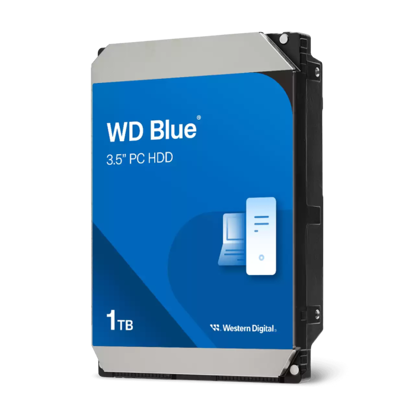 Fotografija izdelka WD 1TB Blue 3,5" SATA 6Gb/s 5400rpm 64MB HDD disk