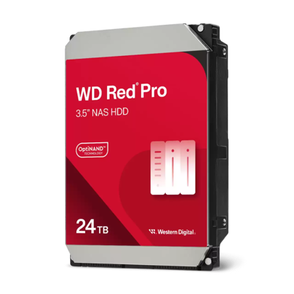 Fotografija izdelka WD 24TB Red Pro 3,5" SATA 6Gb/s 7200rpm 512MB HDD disk