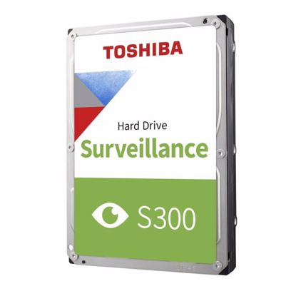 Fotografija izdelka Toshiba 6TB S300 Surveillance 3,5" SATA 6Gb/s 5400rpm 256MB HDD disk
