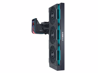 Fotografija izdelka Komplet za tekočinsko hlajenje AIO Liquid Cooler Lian Li HydroShift II OLED Curved 360 TL FLEX, Črn