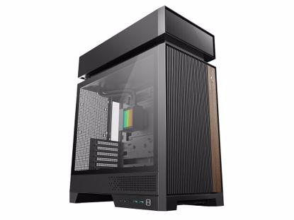 Fotografija izdelka Računalniško ohišje DeepCool CL6600, AIO 360mm, ATX, Midi-Tower, ARGB, kaljeno steklo, črno