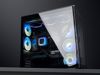 Fotografija izdelka Računalniško ohišje DeepCool CG590U 5F, ATX, Midi-Tower, ARGB, ukrivljeno kaljeno steklo, črno