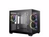 Fotografija izdelka Računalniško ohišje DeepCool CG330 3F, micro-ATX, kaljeno steklo, črno