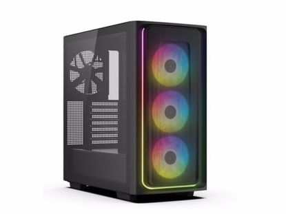 Fotografija izdelka Računalniško ohišje DeepCool CG540 MESH, ATX, ARGB, Midi-Tower, Kaljeno steklo, črno