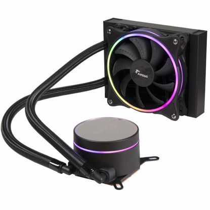 Fotografija izdelka INTER-TECH LC-120 RGB AIO 120mm 200W ARGB vodno hlajenje