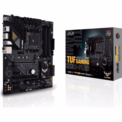 Fotografija izdelka ASUS TUF GAMING B550-PLUS, DDR4, SATA3, USB3.2Gen2, DP, AM4 ATX