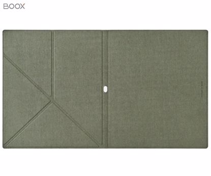 Fotografija izdelka BOOX Note Air5 C originalni ovitek / etui, za model Note Air5 C, preklopni, magnetni, funkcija stojala, 3 načini postavitve, funkcija bujenja zaslona, zelen (Dark Gray Green)