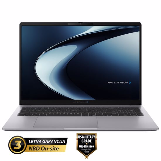 Fotografija izdelka ASUS ExpertBook P3 16" (40,64cm) WUXGA Intel Ultra 7 255H 16GB 512GB prenosni računalnik P3606CCA-WB255H4C0