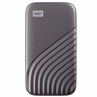 Fotografija izdelka WD My Passport 1TB USB-C siv zunanji SSD disk WDBAGF0010BGY-WESN