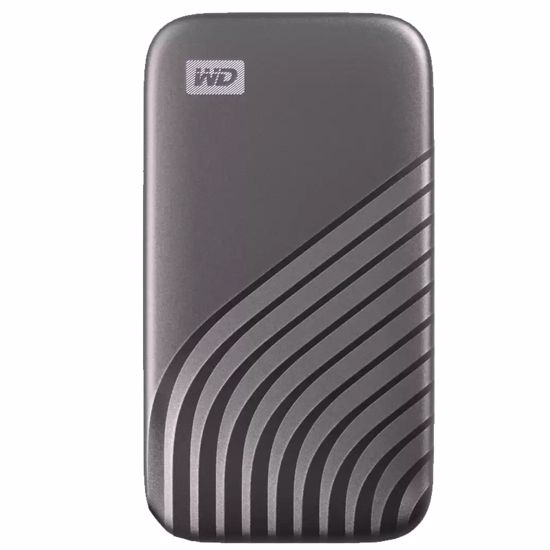 Fotografija izdelka WD My Passport 1TB USB-C siv zunanji SSD disk WDBAGF0010BGY-WESN