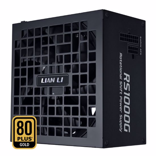 Fotografija izdelka LIAN LI RS1000G 1000W 80Plus Gold modularni ATX napajalnik