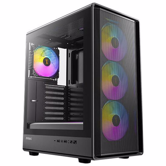 Fotografija izdelka ANTEC P6 Neo ARGB Midi-T ATX okno gaming črno ohišje