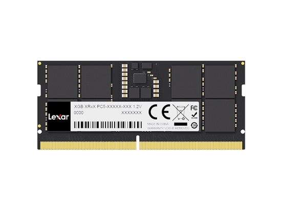 Fotografija izdelka RAM SODIMM DDR5 8GB PC5-38400 4800MT/s CL40 1.1V Lexar