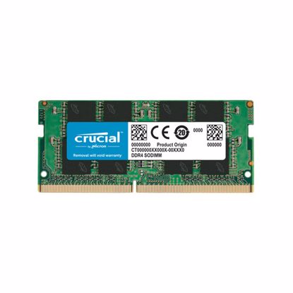 Fotografija izdelka RAM SODIMM DDR4 16GB PC4-21300 2666MT/s CL19 DR x8 1.2V Crucial