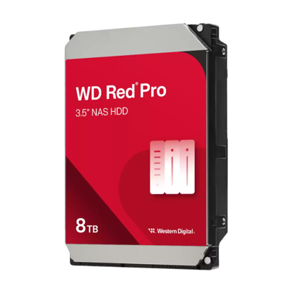 Fotografija izdelka WD 8TB Red Pro 3,5" SATA 6Gb/s 7200rpm 256MB HDD disk