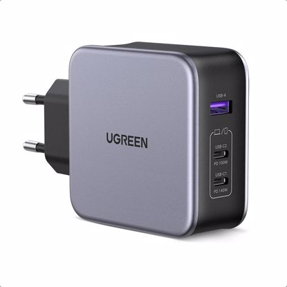 Fotografija izdelka Ugreen Nexode 3 portni 140W USB-C polnilnik s PD 3.1 GaN