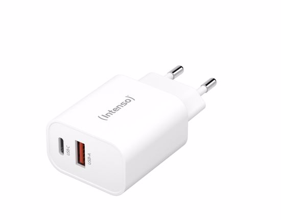 Fotografija izdelka Intenso 30W napajalnik z USB-C in USB-A W30AC