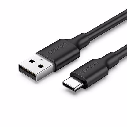 Fotografija izdelka UGREEN USB-A 2.0 na USB-C kabel 1.5m (črn) - polybag