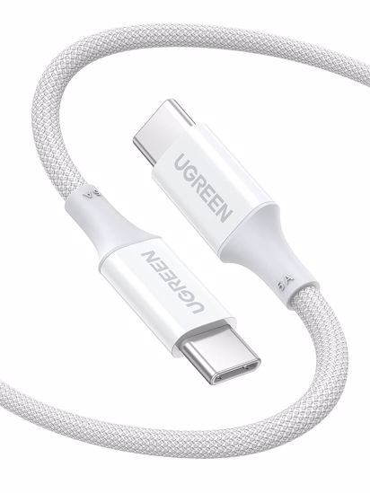 Fotografija izdelka Ugreen USB-C kabel za hitro polnjenje 100W 2M, Bel