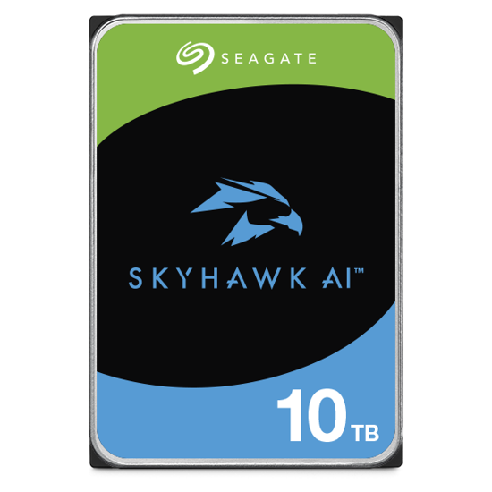 Fotografija izdelka Seagate trdi disk 10TB 7200 256MB SATA 6Gb/s SkyHawk AI