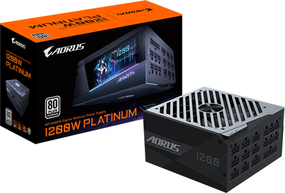 Fotografija izdelka Gigabyte AORUS AP1200PM 1200W PLATINUM modularni napajalnik