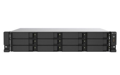 Fotografija izdelka QNAP NAS strežnik za 12 diskov, rack, 8GB ram, 2,5Gb mreža