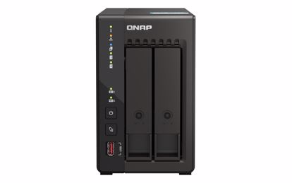 Fotografija izdelka QNAP NAS strežnik za 2 diska, 8GB ram, 2,5Gb mreža