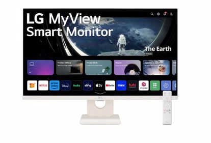 Fotografija izdelka Monitor LG Smart 27SR50F-W, 27", IPS, 16:9, 1920x1080, 2xHDMI, Zvočniki