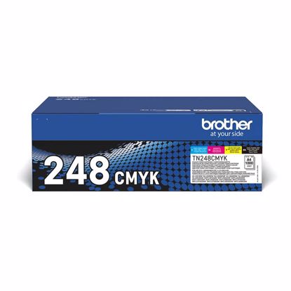 Fotografija izdelka Brother Toner TN248CMYK, komplet za 1.000 strani L3220/8230/8240, L3520/60, L3740/8340/90