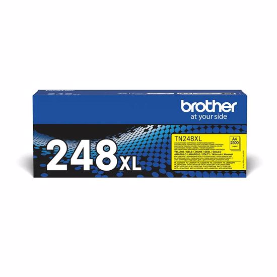 Fotografija izdelka Brother Toner TN248XLY, yellow, 2.300 strani L3220/8230/8240, L3520/60, L3740/8340/90