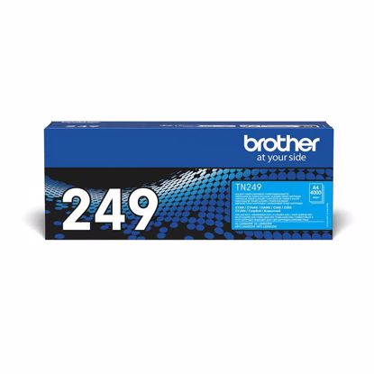 Fotografija izdelka Brother Toner TN249C, cyan, 4.000 strani L8230/L8240/L8340/L8390