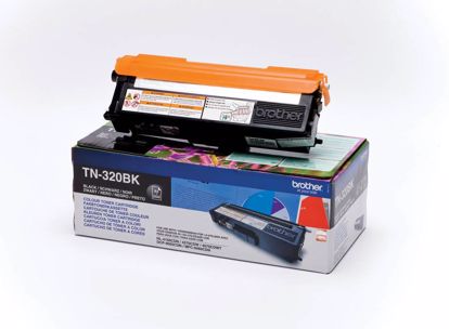 Fotografija izdelka Brother Toner TN320BK, črn, 2.500 strani HL 4140/50/4570 DCP9055/270 MFC9460/9970